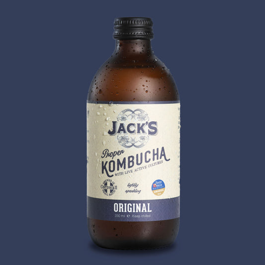 Case of 12 Jack's Original Kombucha
