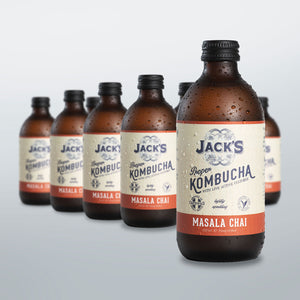 Case of 12 Jack's Masala Chai Kombucha