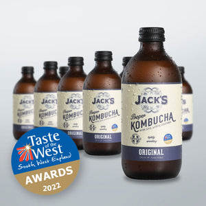 Case of 12 Jack's Original Kombucha